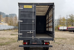 ISUZU KV100 4×4 (МРМ 3,5т) БОРТ-ТЕНТ СДВИЖНЫЕ ШТОРЫ И КРЫША 4,2м